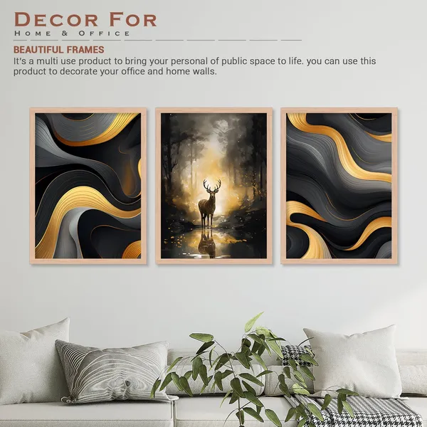 New_Swamp_Deer_Wall_Painting