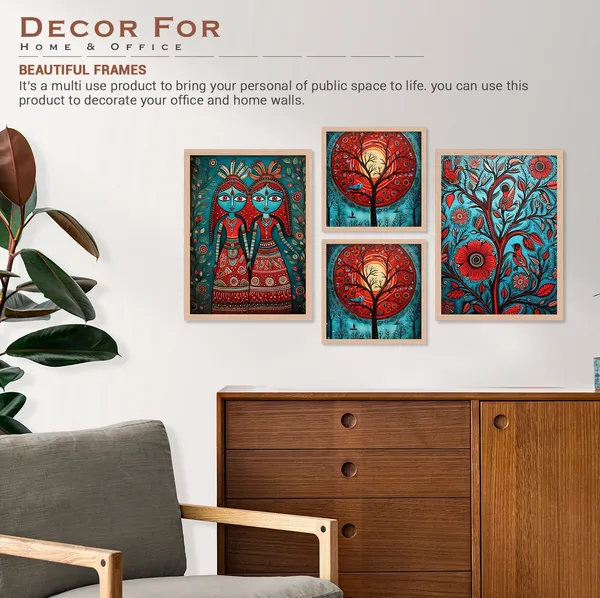 Sunset_Flower_Wall_Painting
