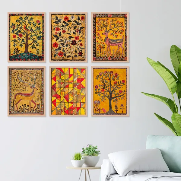 The_Swamp_Deer_And_Tree_Art