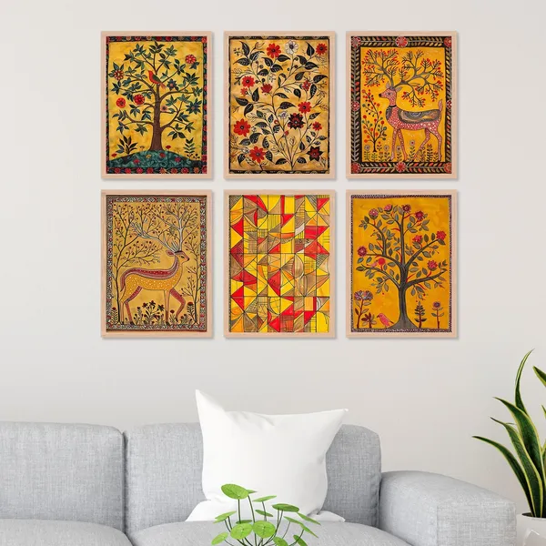 The_Swamp_Deer_And_Tree_Art