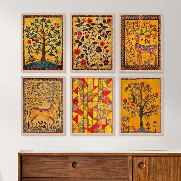 The_Swamp_Deer_And_Tree_Art