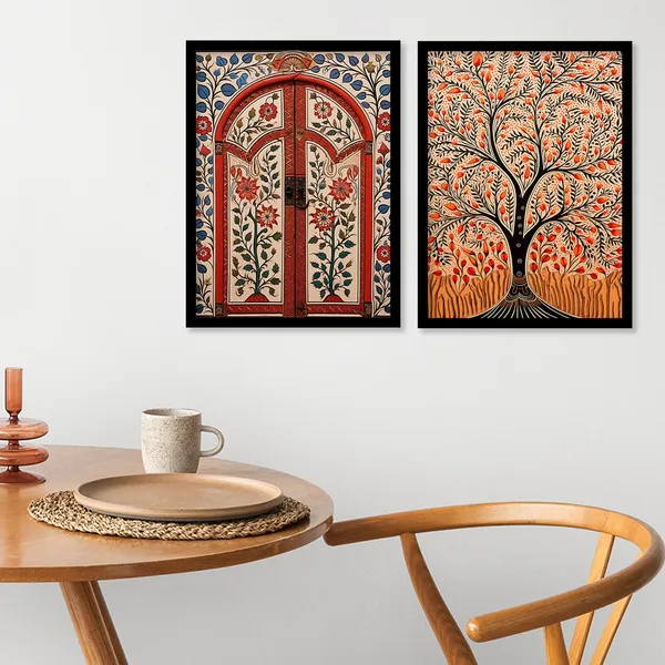 Tree_Madhubani