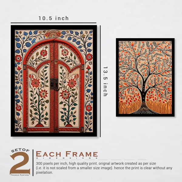 Tree_Madhubani