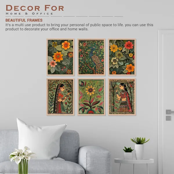 Beautiful_Lady_Art_And_Peacock