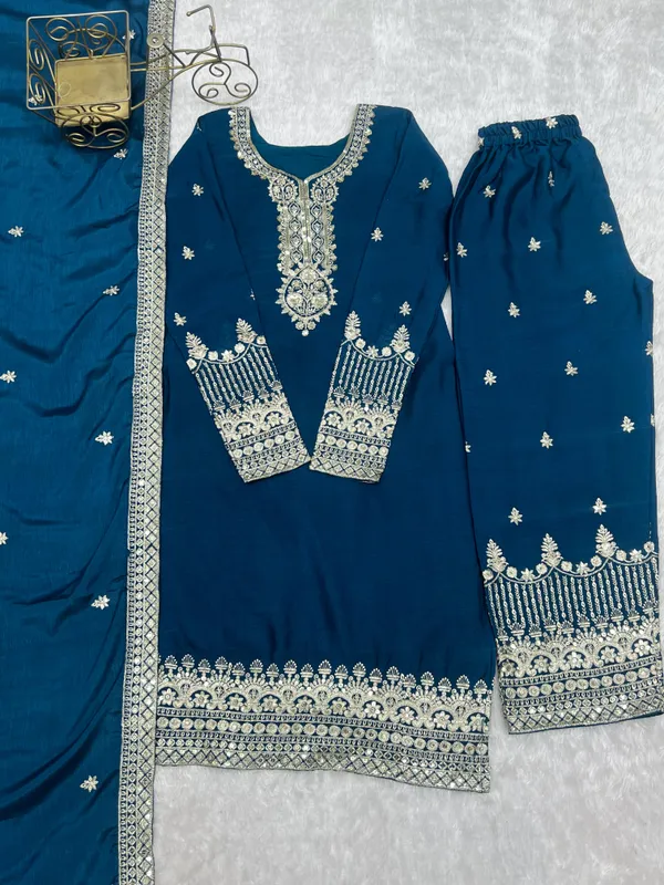 Navy_Blue_Premium_Embroidered_Kurta_Pant_And_Dupatta