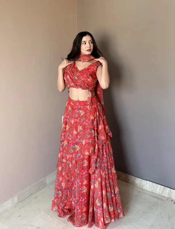 Red_Designer_Printed_Lehenga_Choli_With_Dupatta