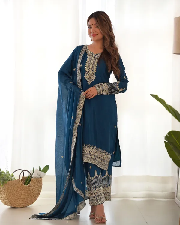 Navy_Blue_Premium_Embroidered_Kurta_Pant_And_Dupatta