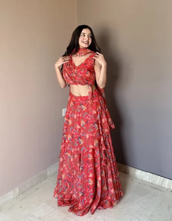 Red_Designer_Printed_Lehenga_Choli_With_Dupatta