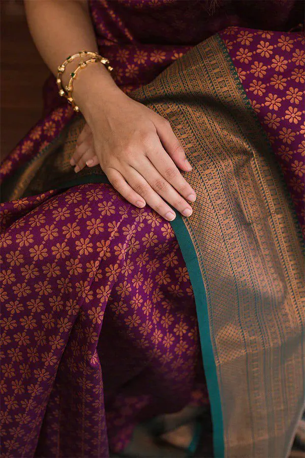 Multicolor_Beautiful_Rich_Pallu_And_Jacquard_Work_Saree