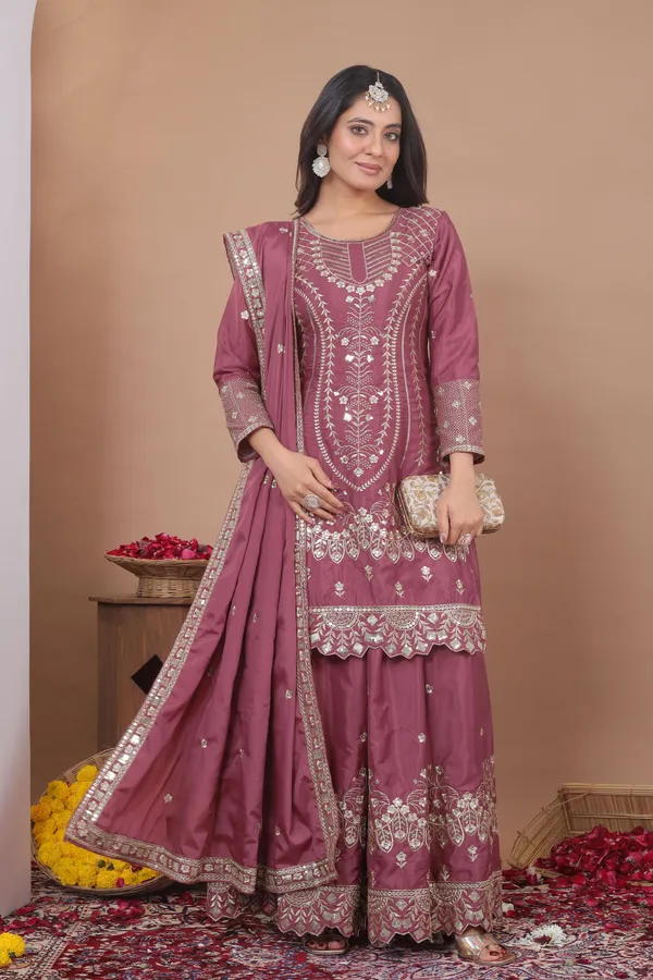 Dusty_Pink_Embroidered_Kurti_Sharara_Set_With_Dupatta