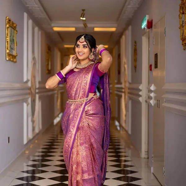 Purple_Designer_Banarasi_Silk_Saree_Collection