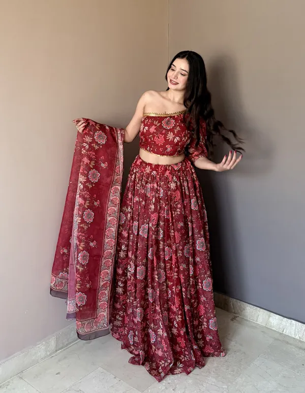 Maroon_Stylish_Printed_Lehenga_Choli