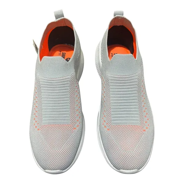 Grey_Knit_Upper_With_Memory_Foam_Sole_Flat_Walking_Shoes_For_Men