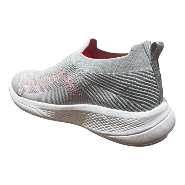 Grey_Knit_Upper_With_Memory_Foam_Sole_Flat_Walking_Shoes_For_Men