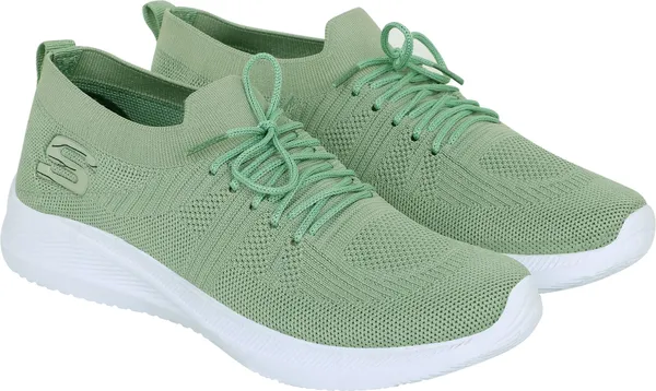 styvora_Women�s_Lightweight_Knit_Walking_Shoes_|_Breathable_Casual_Running_Sneakers_Walking_Shoes_For_Women_(Green)
