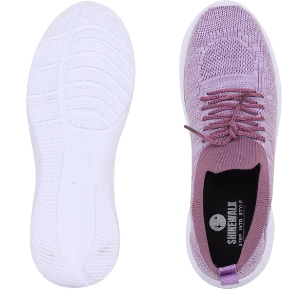 styvora_Women�s_Lightweight_Knit_Walking_Shoes_|_Breathable_Casual_Running_Sneakers_Walking_Shoes_For_Women_(Purple)