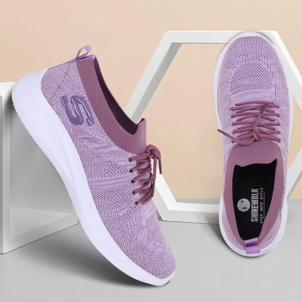styvora_Women�s_Lightweight_Knit_Walking_Shoes_|_Breathable_Casual_Running_Sneakers_Walking_Shoes_For_Women_(Purple)