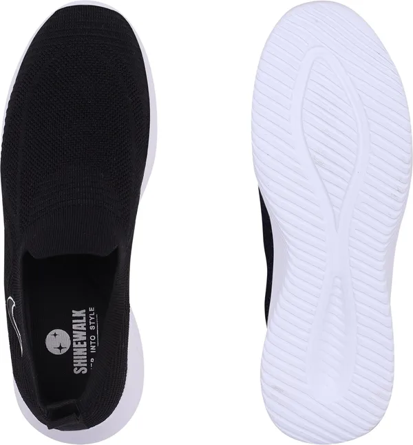 styvora_Women�s_Slip-On_Walking_Shoes_|_Lightweight_Breathable_Knit_Sneakers_for_Women_Slip_On_Sneakers_For_Women_(Black)