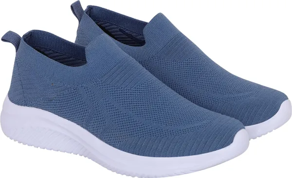 styvora_Women�s_Slip-On_Walking_Shoes_|_Lightweight_Breathable_Knit_Sneakers_for_Women_Slip_On_Sneakers_For_Women_(Blue)