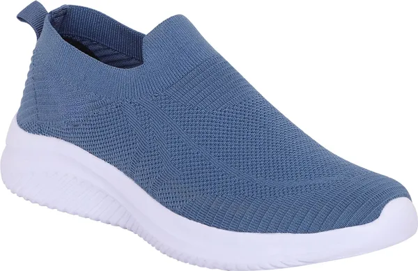 styvora_Women�s_Slip-On_Walking_Shoes_|_Lightweight_Breathable_Knit_Sneakers_for_Women_Slip_On_Sneakers_For_Women_(Blue)