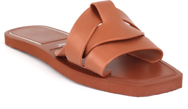 Soft_Sole_Brown_Tpr_Synthetic_Leather_Slide_Sandal_For_Women