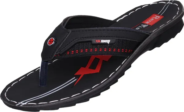 styvora_Men_Flats_(Black_,_8)