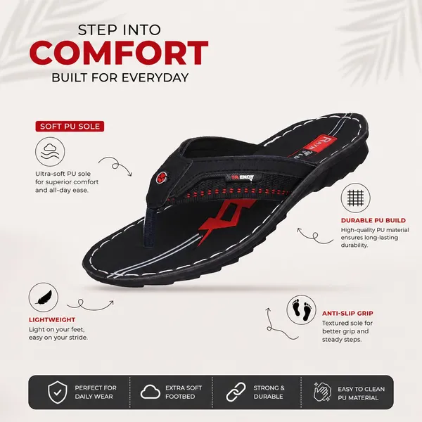 styvora_Men_Flats_(Black_,_8)