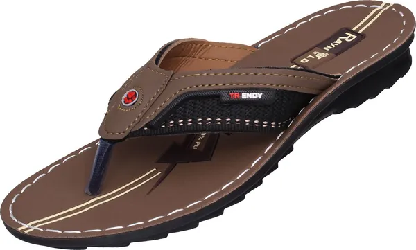styvora_Men_Flats_(Brown_,_6)