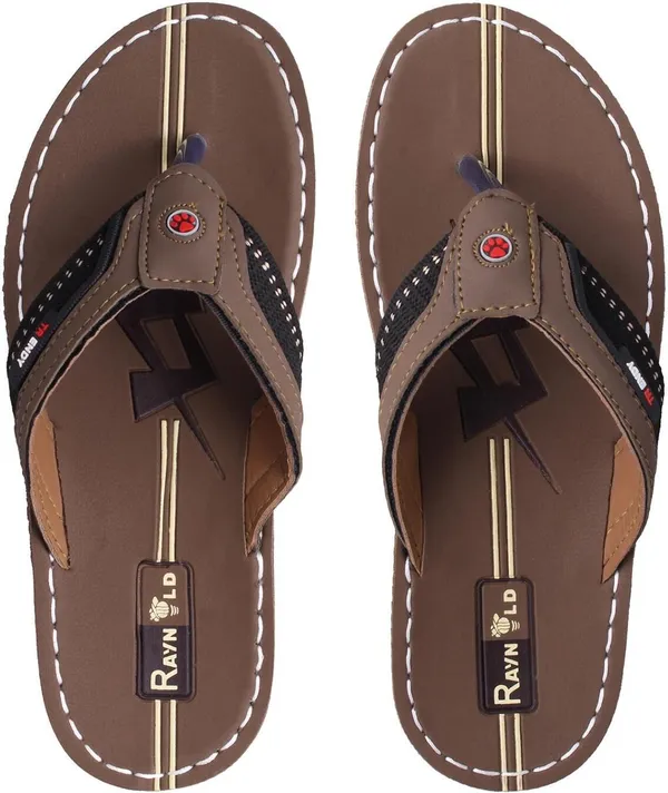 styvora_Men_Flats_(Brown_,_6)