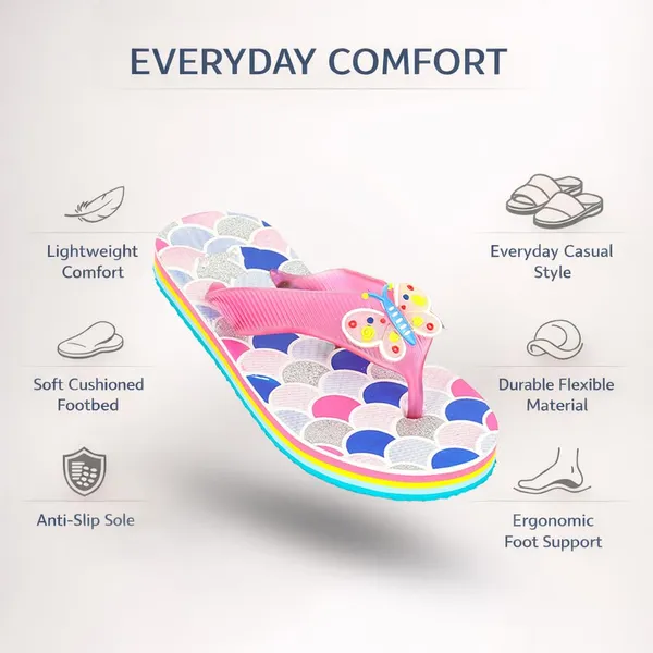 Pink_EVA_Flat_Flip_Flops_For_Kids