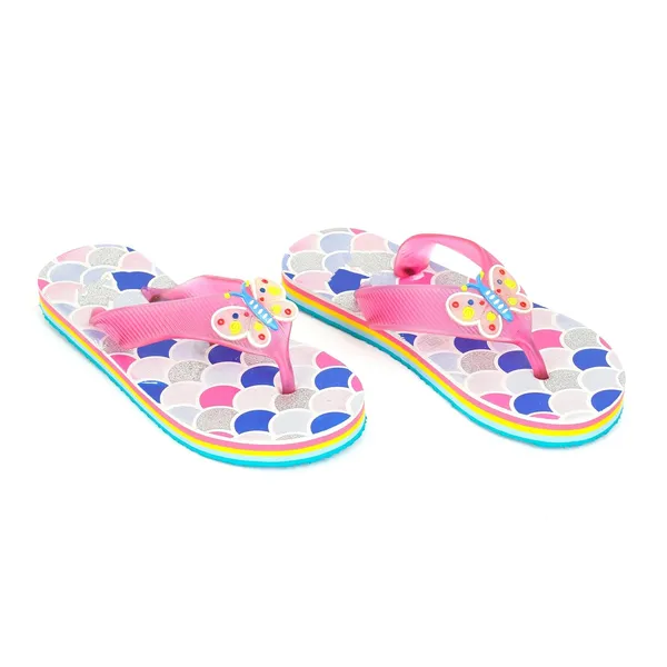 Pink_EVA_Flat_Flip_Flops_For_Kids