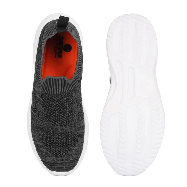 Black_Knit_Upper_With_Memory_Foam_Sole_Flat_Walking_Shoes_For_Men