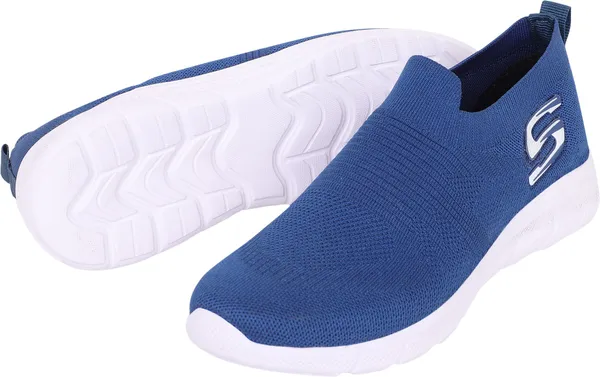 styvora_Women�s_Slip-On_Walking_Shoes_|_Lightweight_Breathable_Knit_Sneakers_Slip_On_Sneakers_For_Unisex_(Blue_,_6)