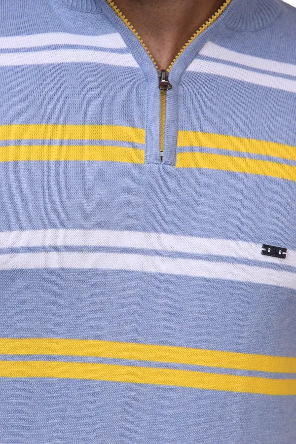 Blue_Cotton_Premium_And_Elegant_T-Shirt_For_Men