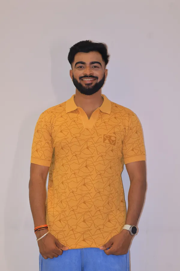 Yellow_And_Blue_Cotton_Premium_And_Elegant_T-Shirt_For_Men