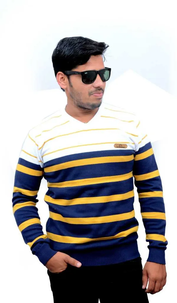 Navy_Blue_And_Yellow_Wool_Blend_Premium_And_Elegant_Sweater_For_Men