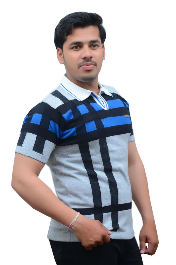Blue_&_Grey_Cotton_Premium_And_Elegant_Polo_T-Shirt_For_Men