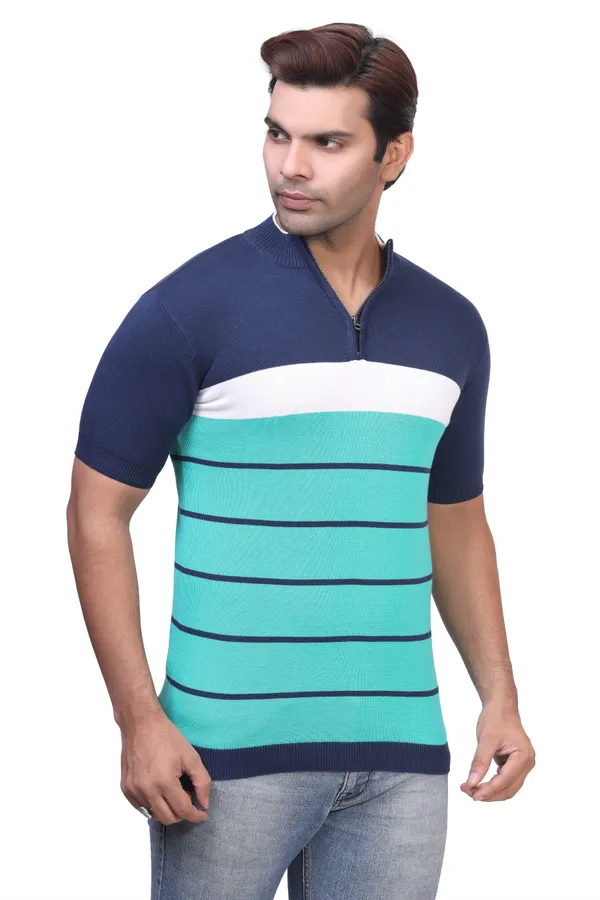 Blue_Cotton_Premium_And_Elegant_Polo_T-Shirt_For_Men