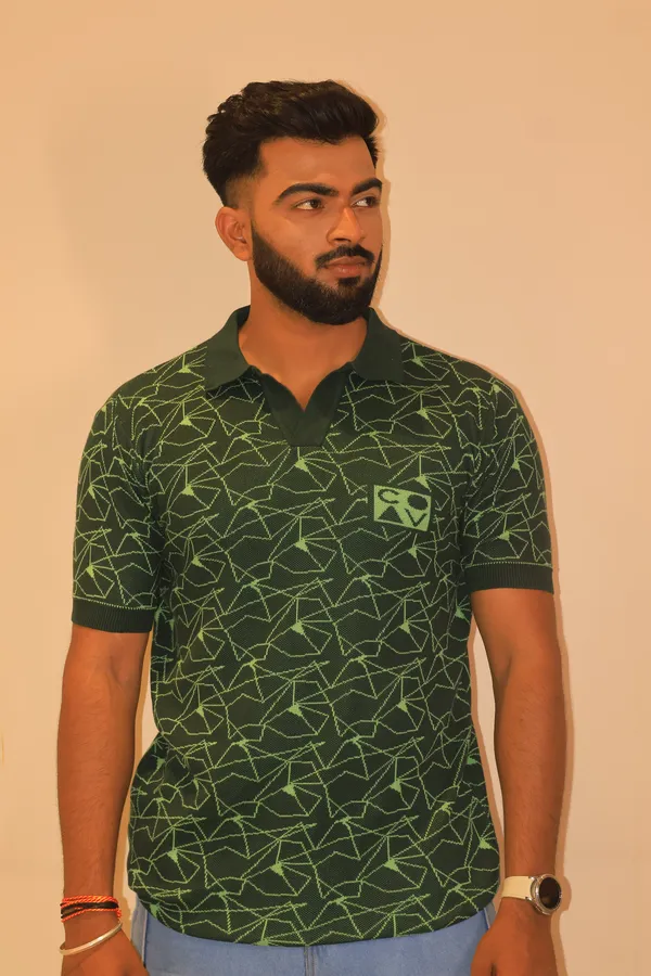 Green_Cotton_Premium_And_Elegant_T-Shirt_For_Men