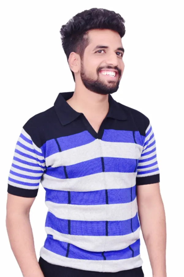 Blue_And_White_Cotton_Premium_And_Elegant_Polo_T-Shirt_For_Men