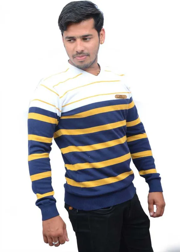 Navy_Blue_And_Yellow_Wool_Blend_Premium_And_Elegant_Sweater_For_Men