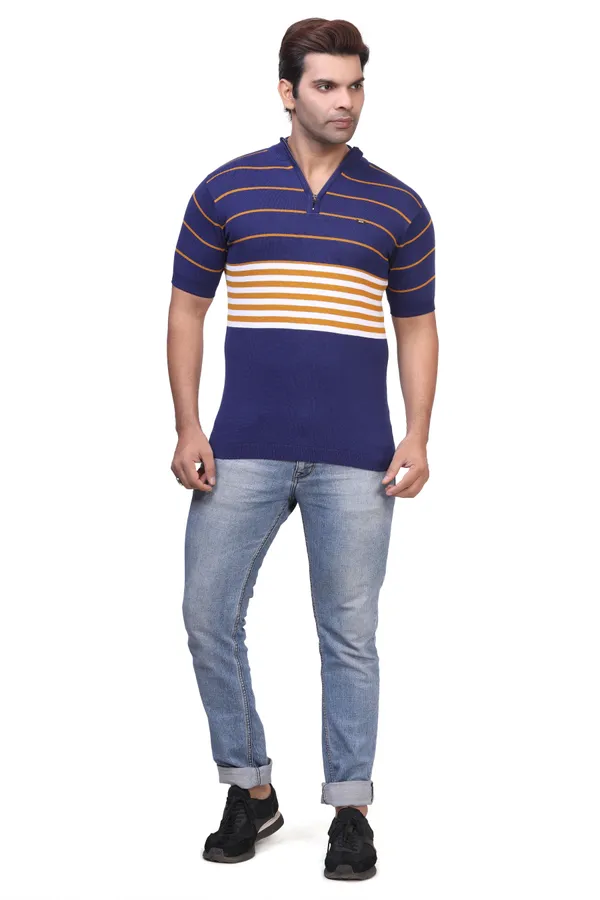 Navy_Blue_Cotton_Premium_And_Elegant_Polo_T-Shirt_For_Men
