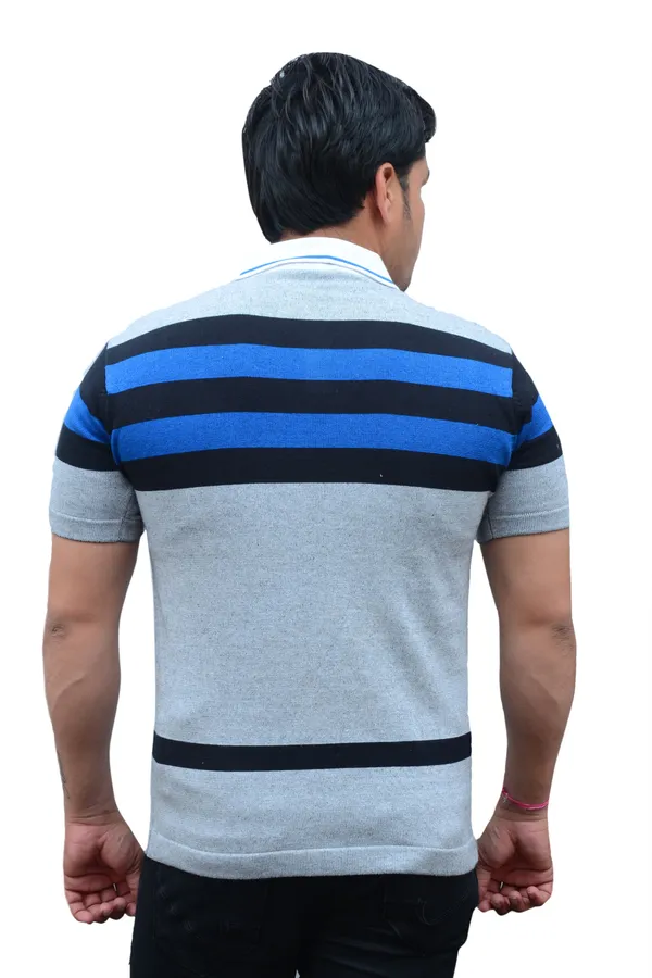 Blue_&_Grey_Cotton_Premium_And_Elegant_Polo_T-Shirt_For_Men