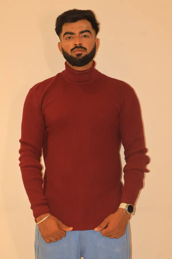 Maroon_Wool_Blend_Premium_And_Elegant_Turtle_Neck_Sweater_For_Men