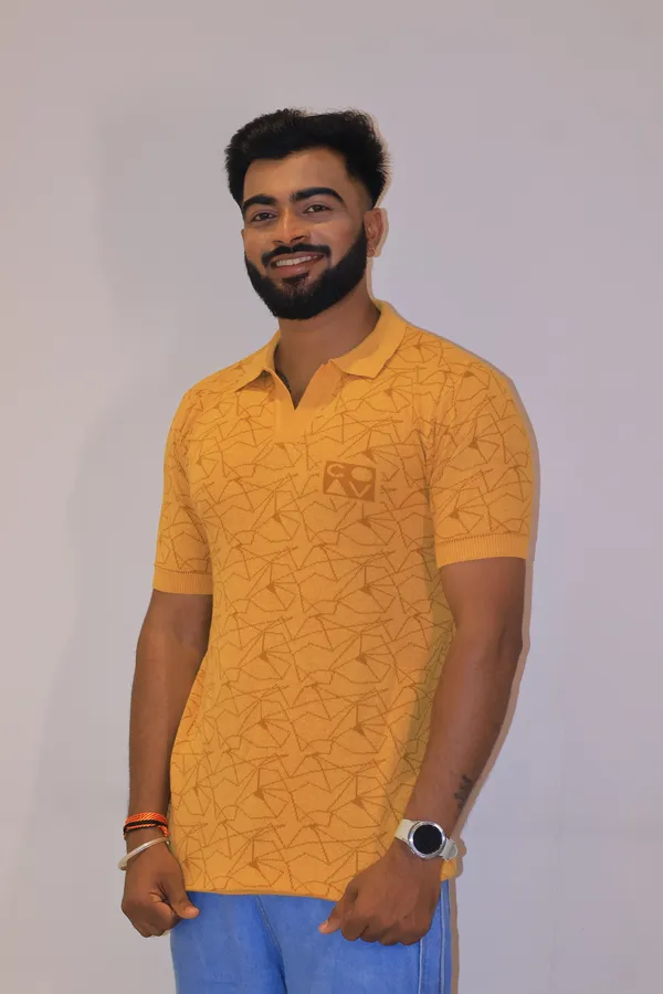 Yellow_And_Blue_Cotton_Premium_And_Elegant_T-Shirt_For_Men