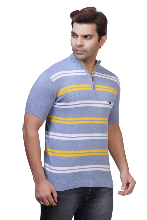 Blue_Cotton_Premium_And_Elegant_T-Shirt_For_Men