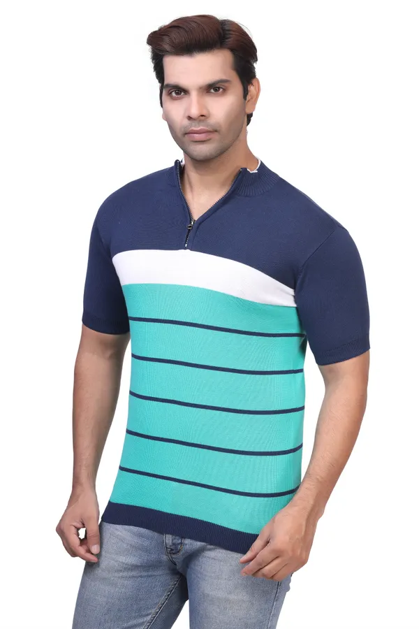 Blue_Cotton_Premium_And_Elegant_Polo_T-Shirt_For_Men