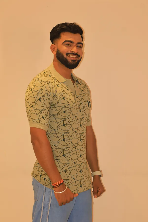 Yellow_Cotton_Premium_And_Elegant_T-Shirt_For_Men