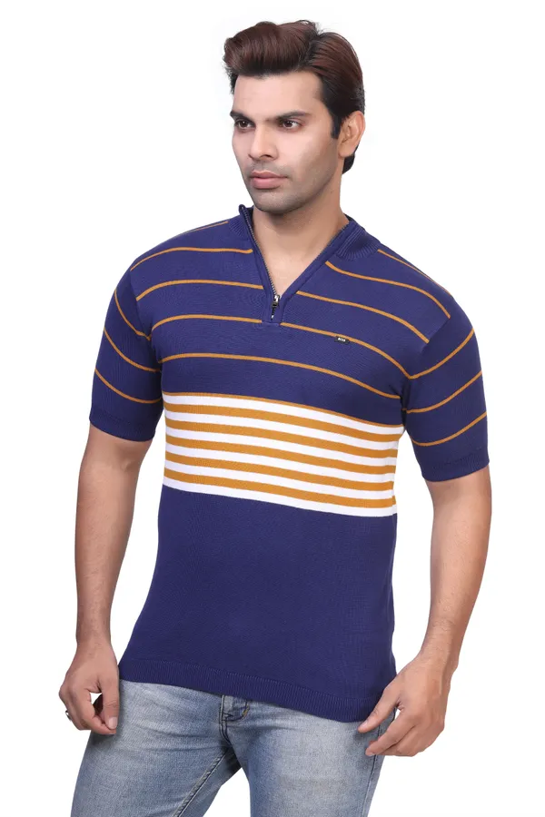 Navy_Blue_Cotton_Premium_And_Elegant_Polo_T-Shirt_For_Men