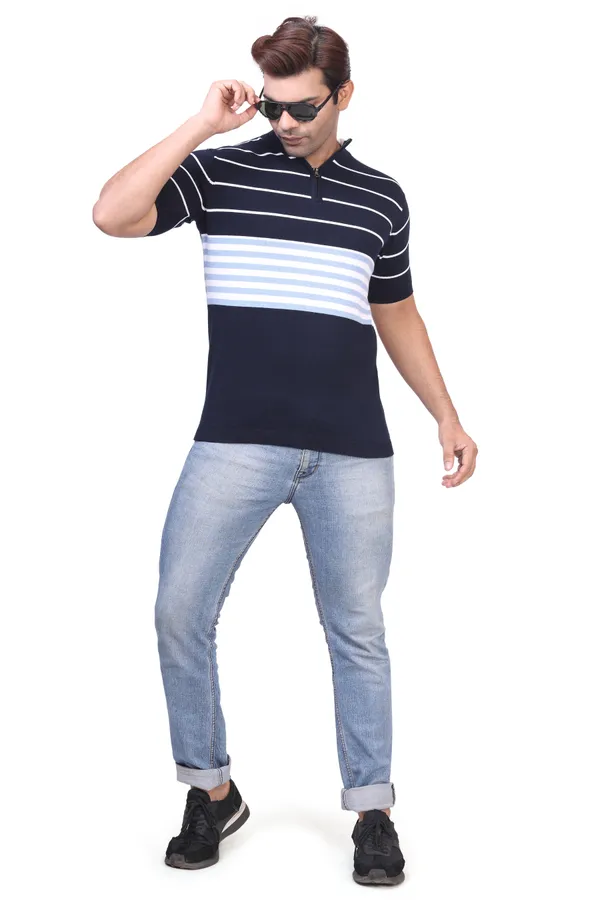 Navy_Blue_Cotton_Premium_And_Elegant_Polo_T-Shirt_For_Men